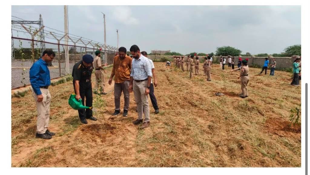 NCC did plantation in LUVAS under Ek Ped Maa Ke Naam campaign